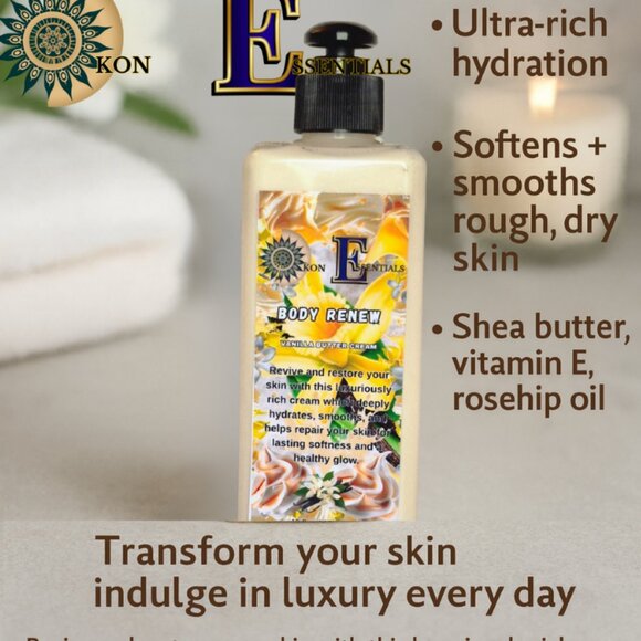 Vanilla Buttercream Body Cream — 16oz - Picture 2 of 6